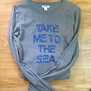 Old Navy Sweaters - Take me to the sea sweater Old Navy Sweaters - Take me to the sea sweater